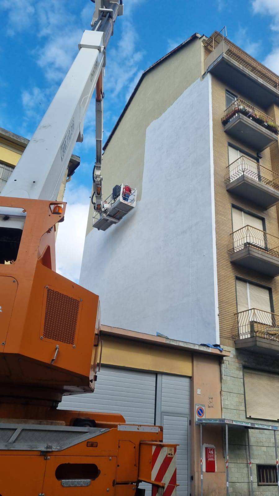 Isolamento e ripristino frontespizio facciate